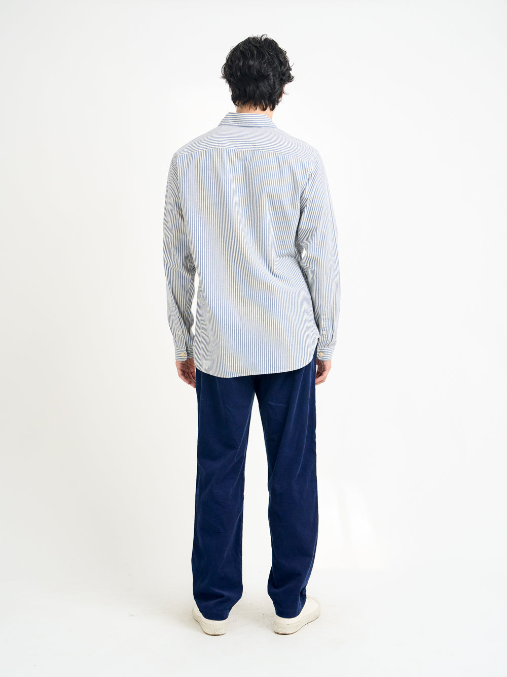 New York Special Stripe Shirt Brimham - Blue