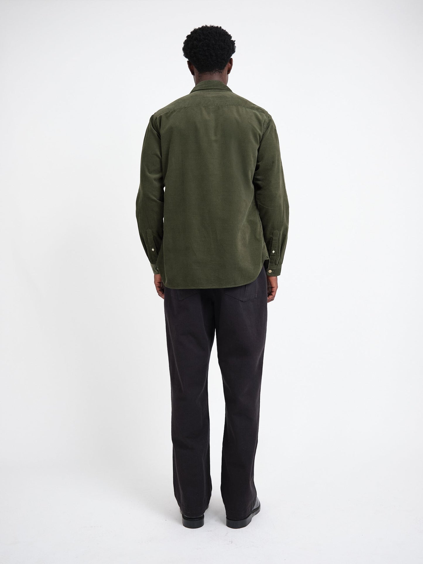 New York Special Shirt Mersey Cord - Green