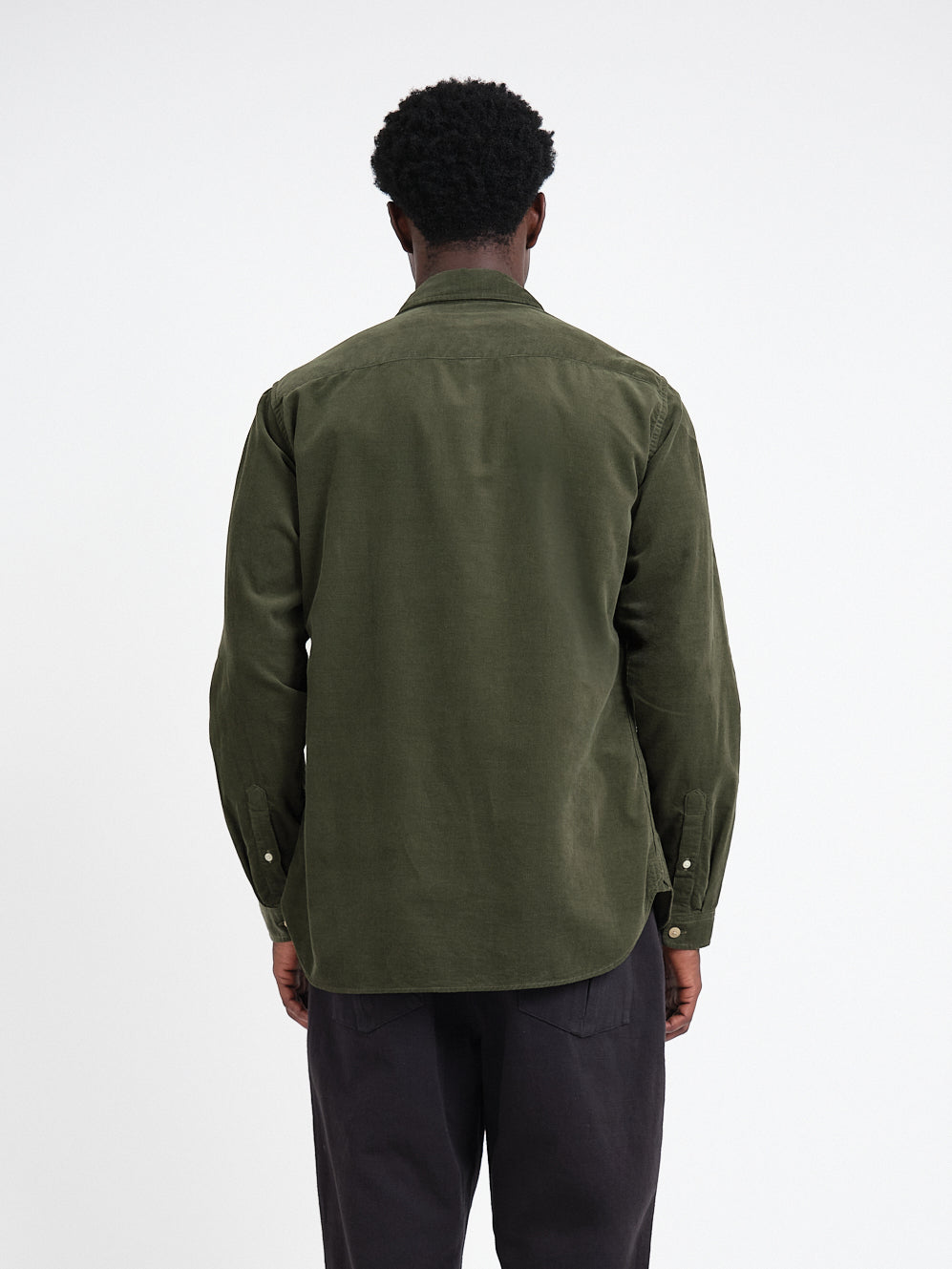 New York Special Shirt Mersey Cord - Green