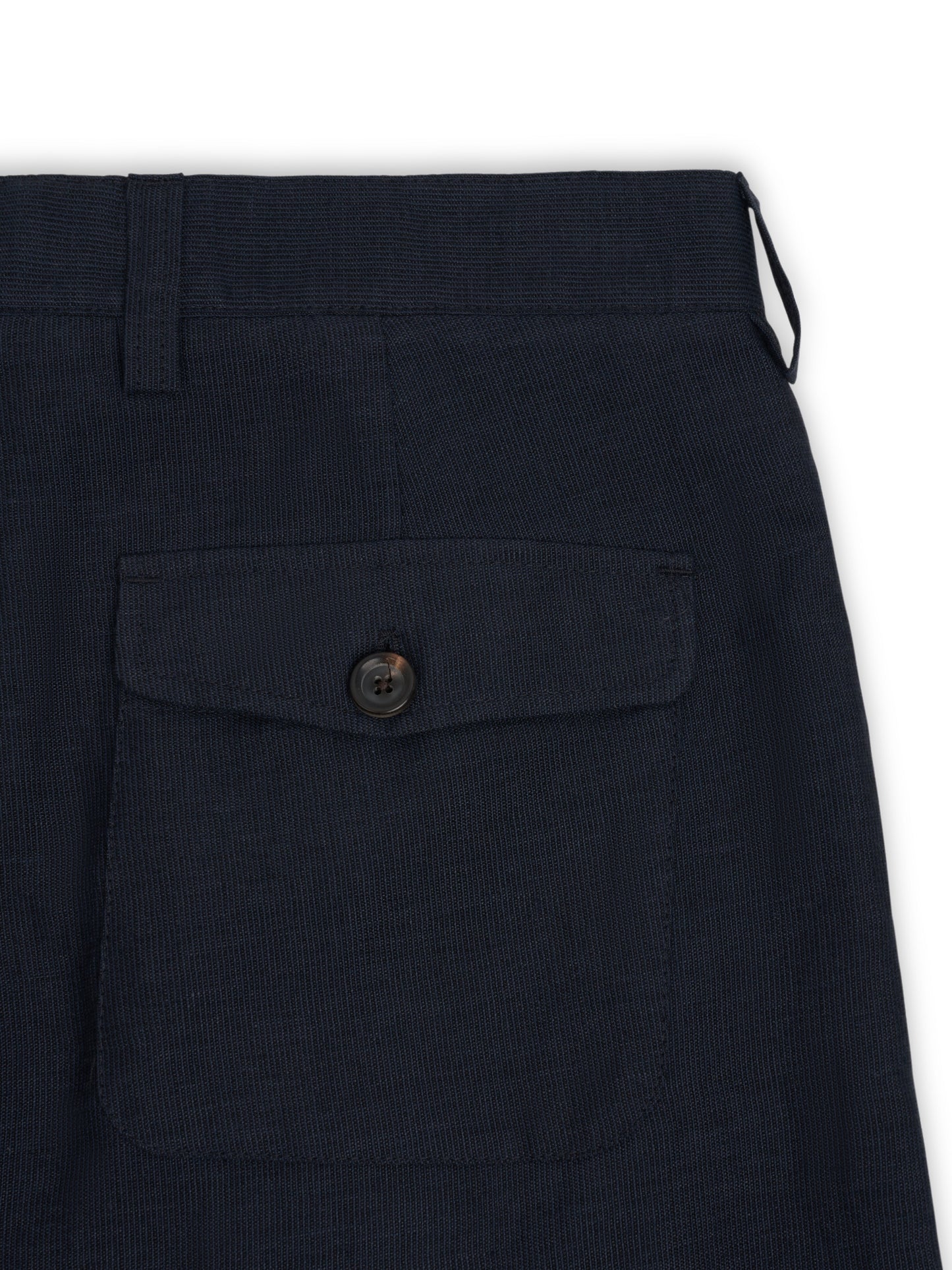 Morton Pleated Trousers Silman - Navy