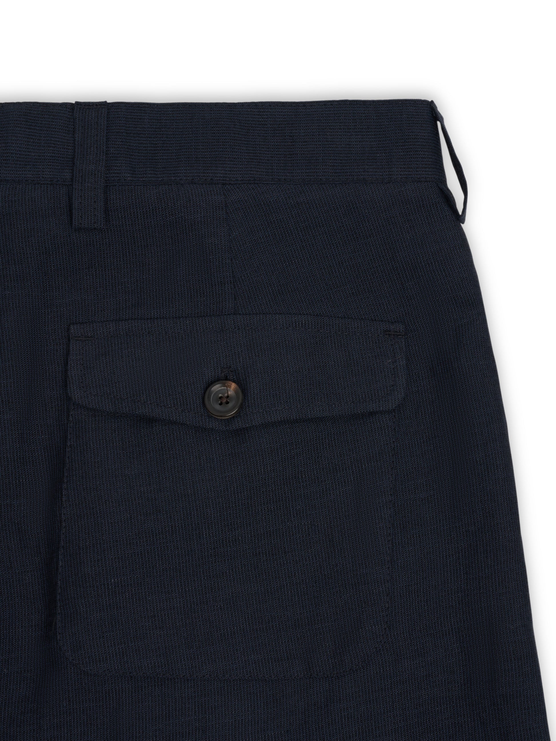 Oliver Morton Pleated Trousers Silman - Navy
