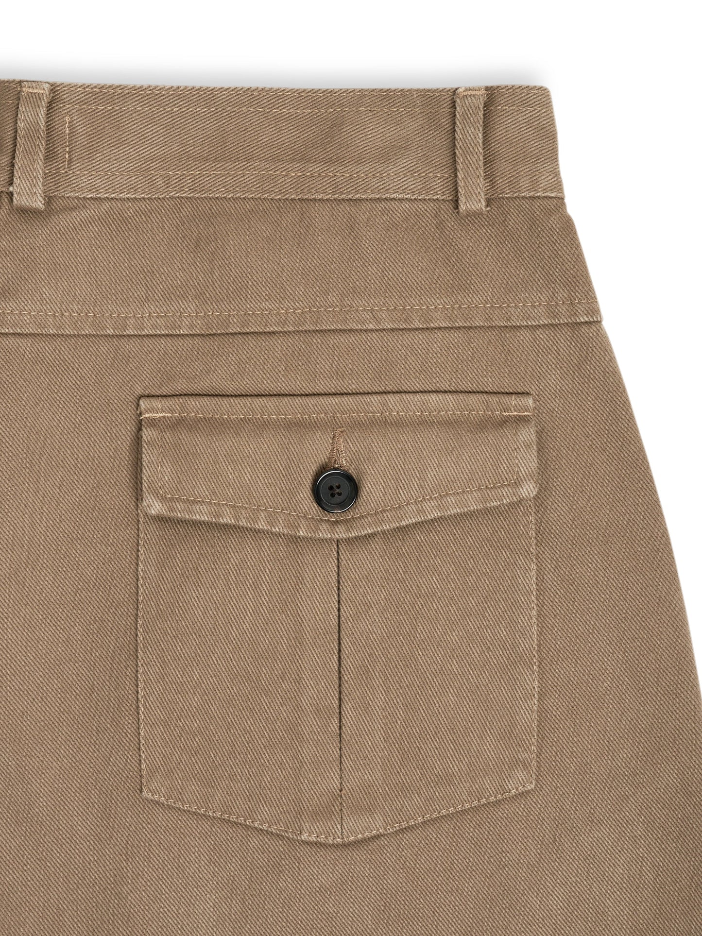 Straight Leg Utility Trousers Hester - Beige