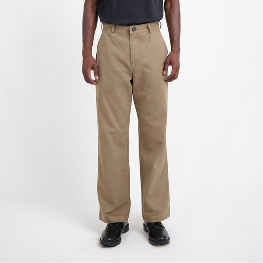Straight Leg Utility Trousers Hester - Beige