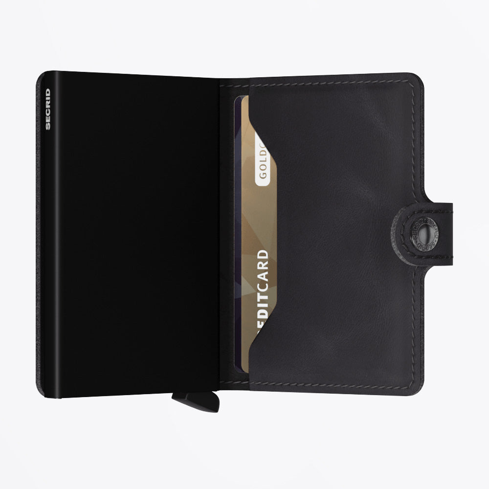 Miniwallet Vintage - Black