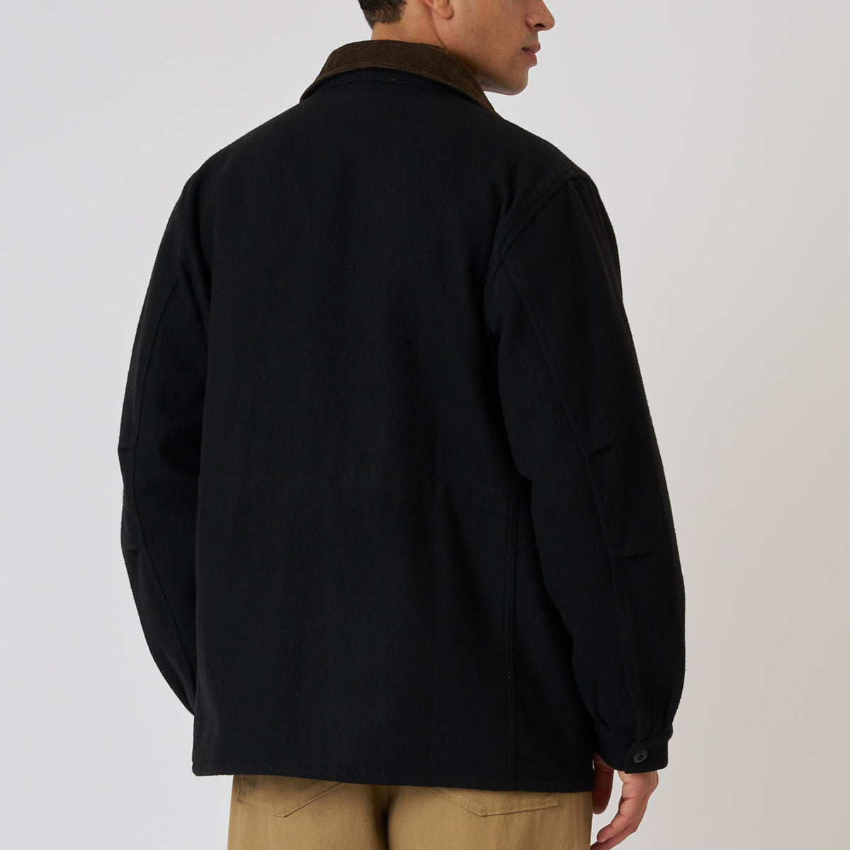 Military Fatigue Jacket Mowbray - Black