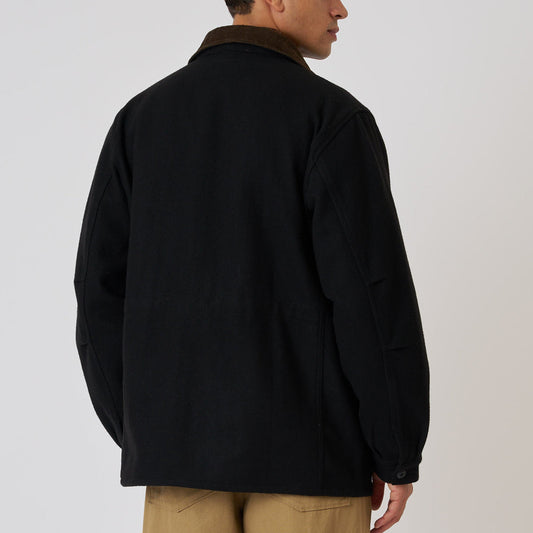 Military Fatigue Jacket Mowbray - Black