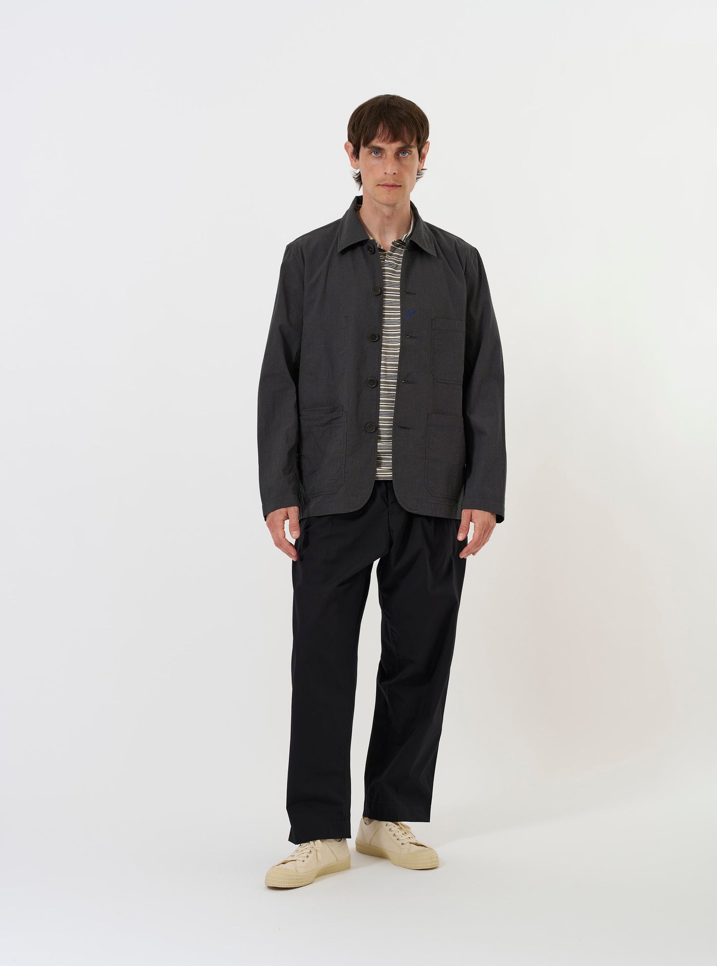 Seattle Cotton OG Bakers Jacket - Charcoal