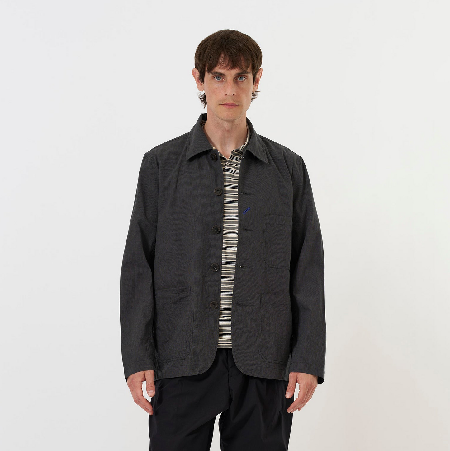 Seattle Cotton OG Bakers Jacket - Charcoal