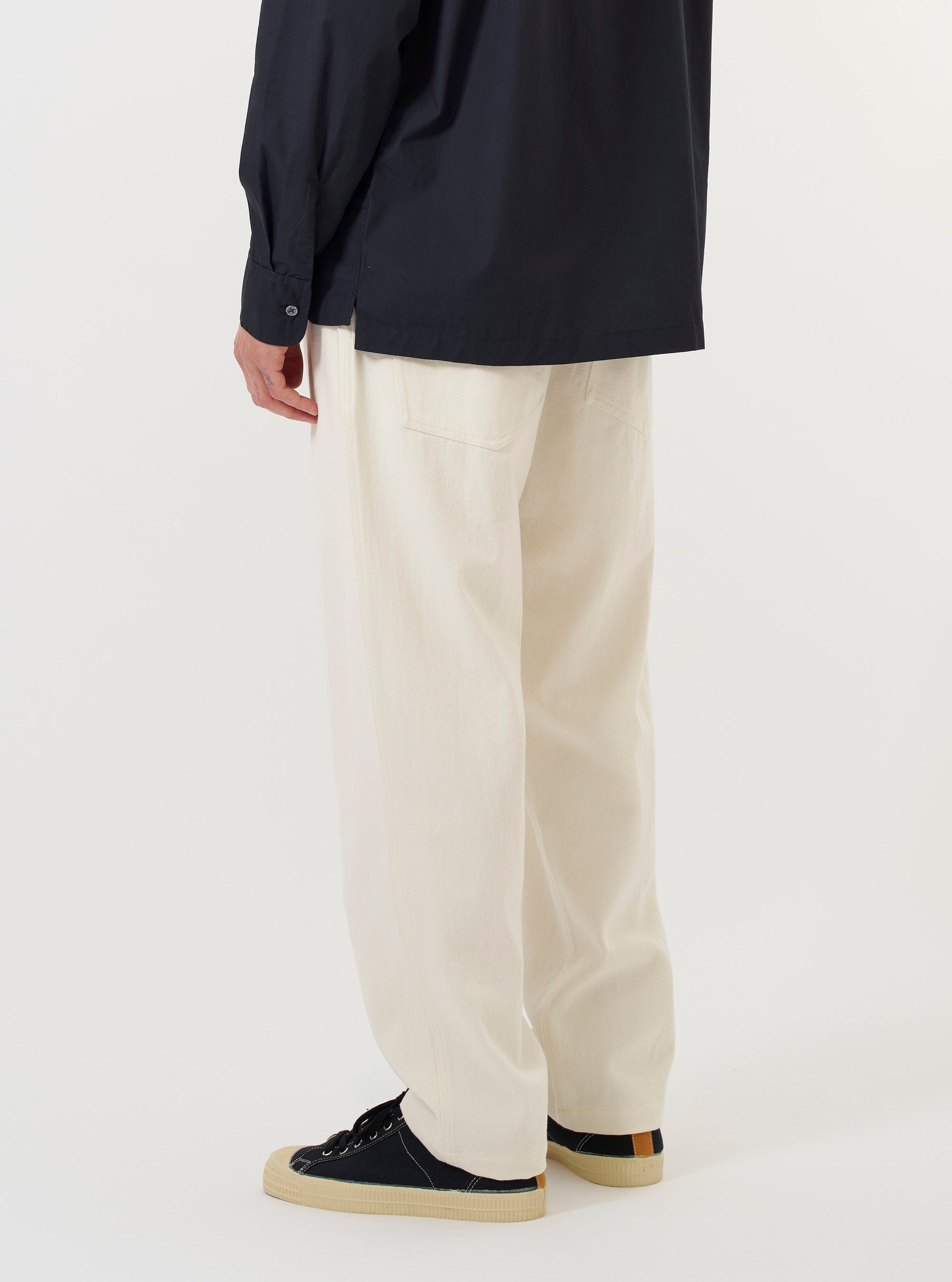 Universal Slub Drill Dizzy Trouser - Ecru
