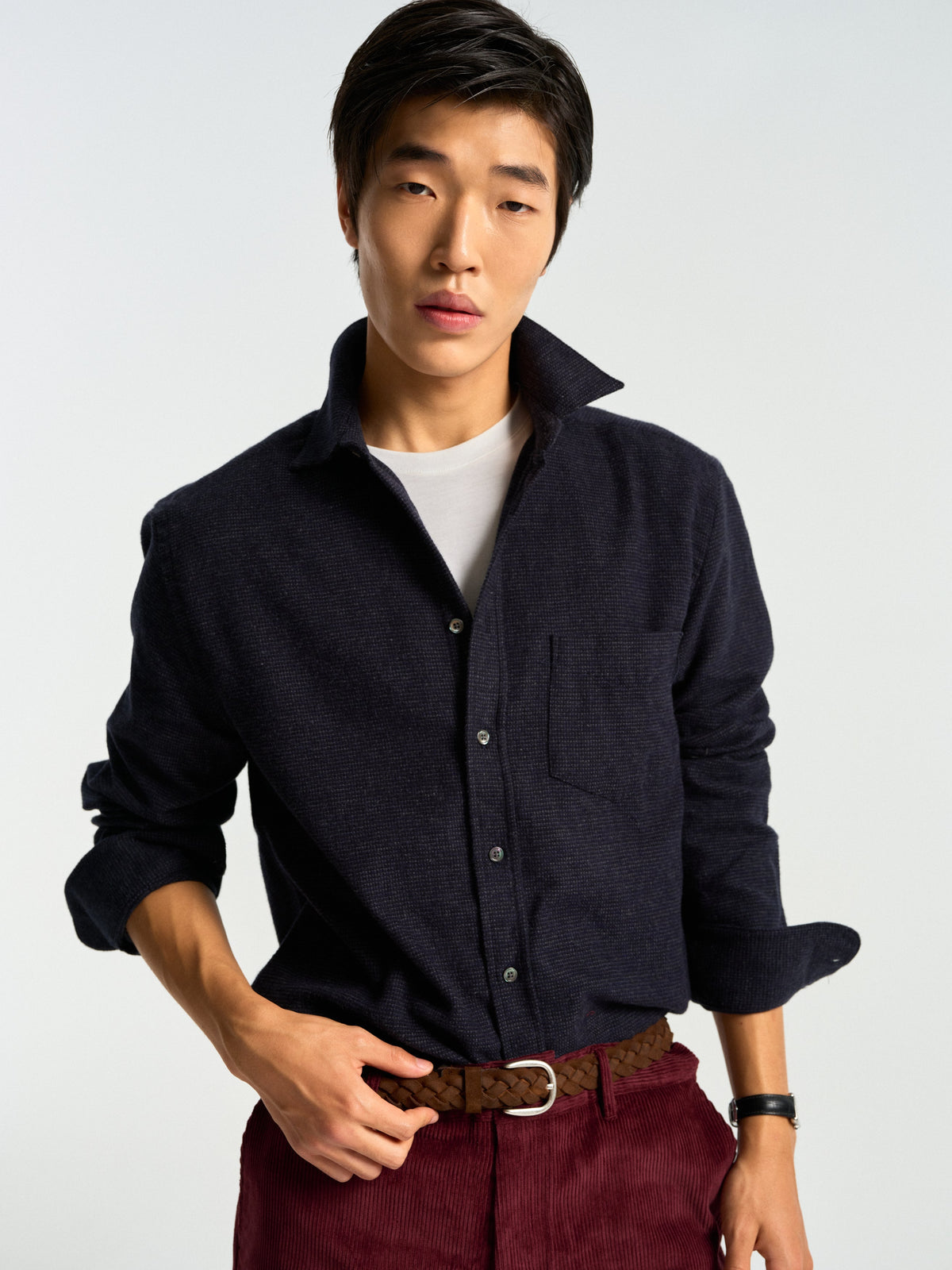 Sounds Pattern Shirt - Grey