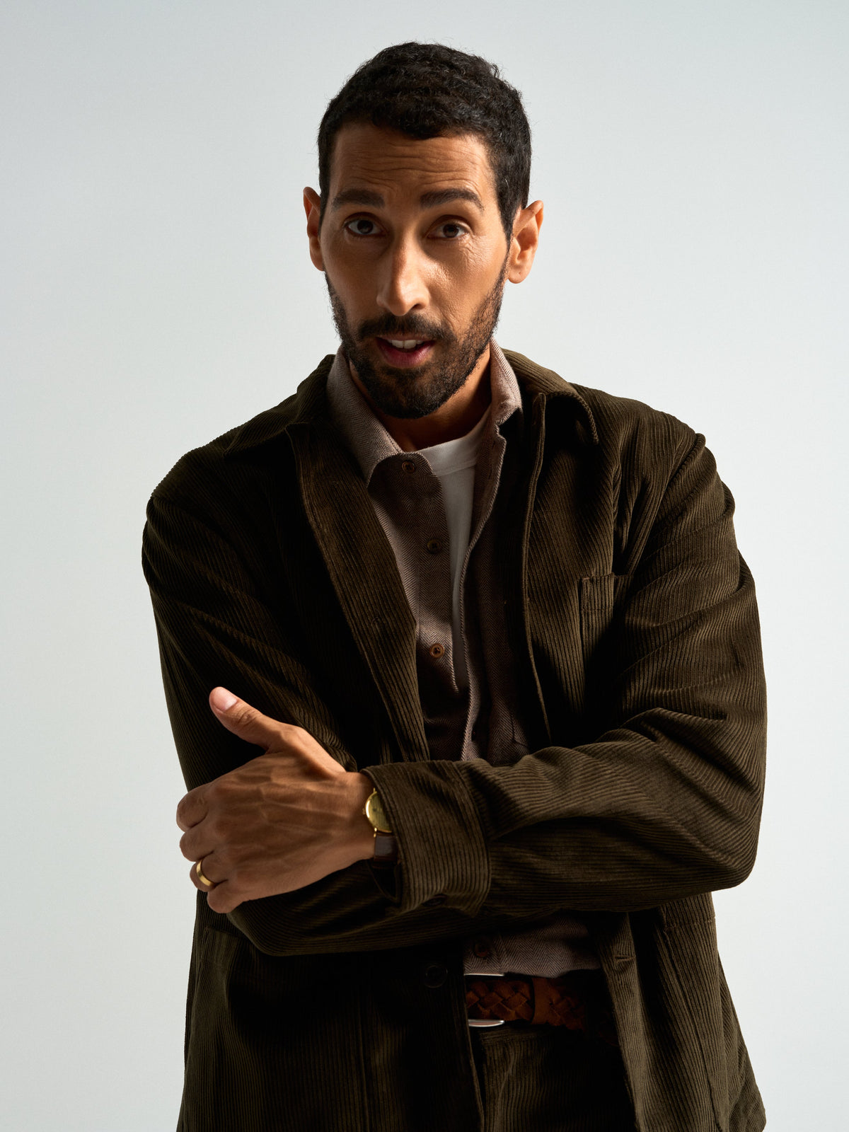 Labura Corduroy Jacket - Olive
