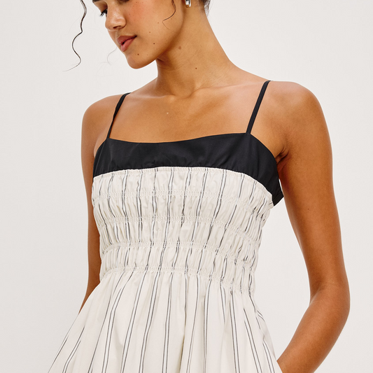 Primrose Dress - Palma Stripe
