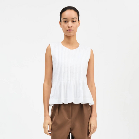 Pavlova Top - Optic White