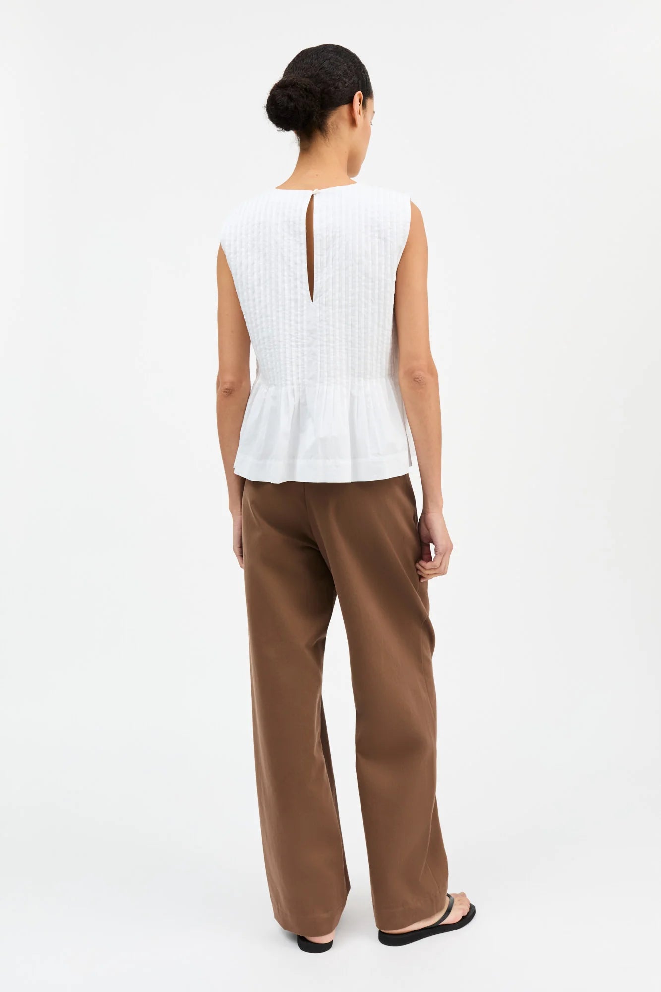 Pavlova Top - Optic White