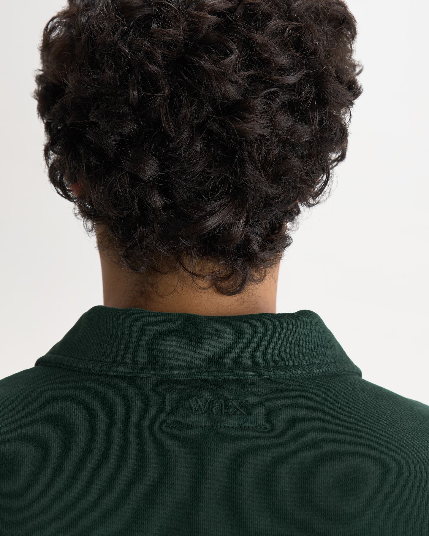 Reeve Quarter Zip Sweatshirt - Washed Green