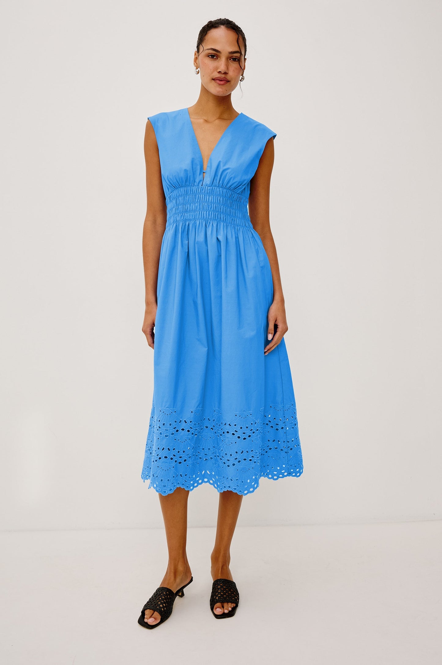 Roxanne  Dress - Harbour Blue