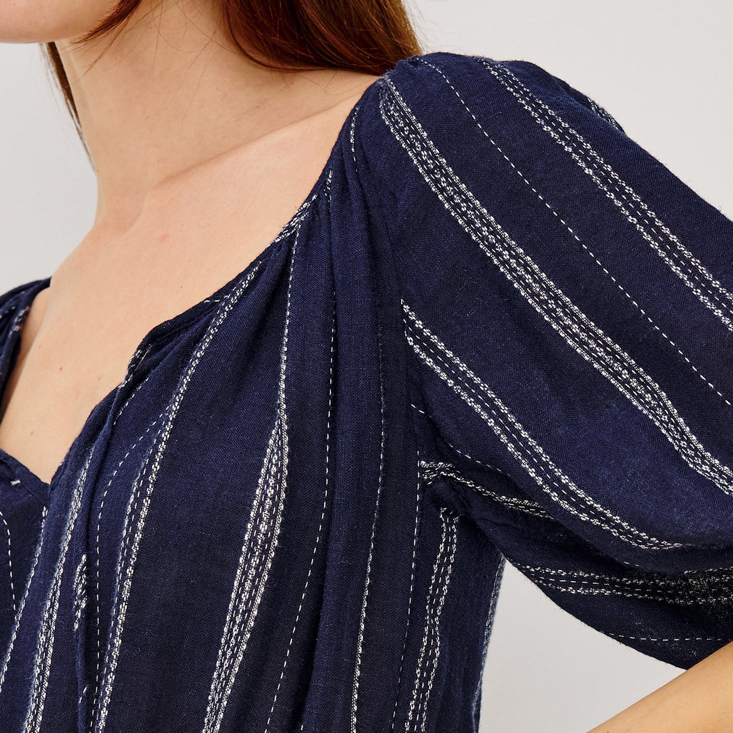 Saba Dress - Marina Stripe