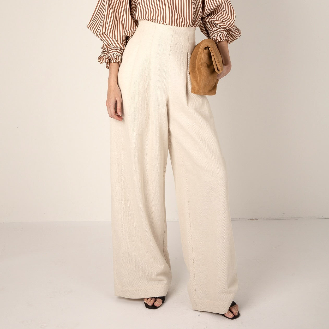 Nellie Trouser - Ecru