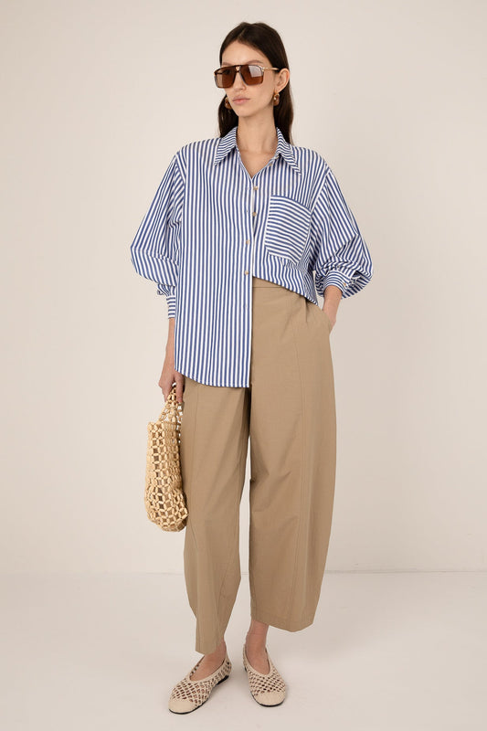 Ember Stripe Shirt - Blue Stripe