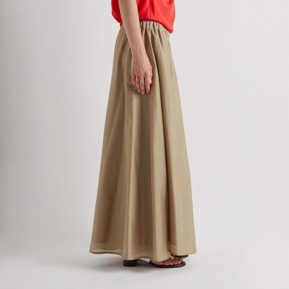 Palazzo Pants - Beige