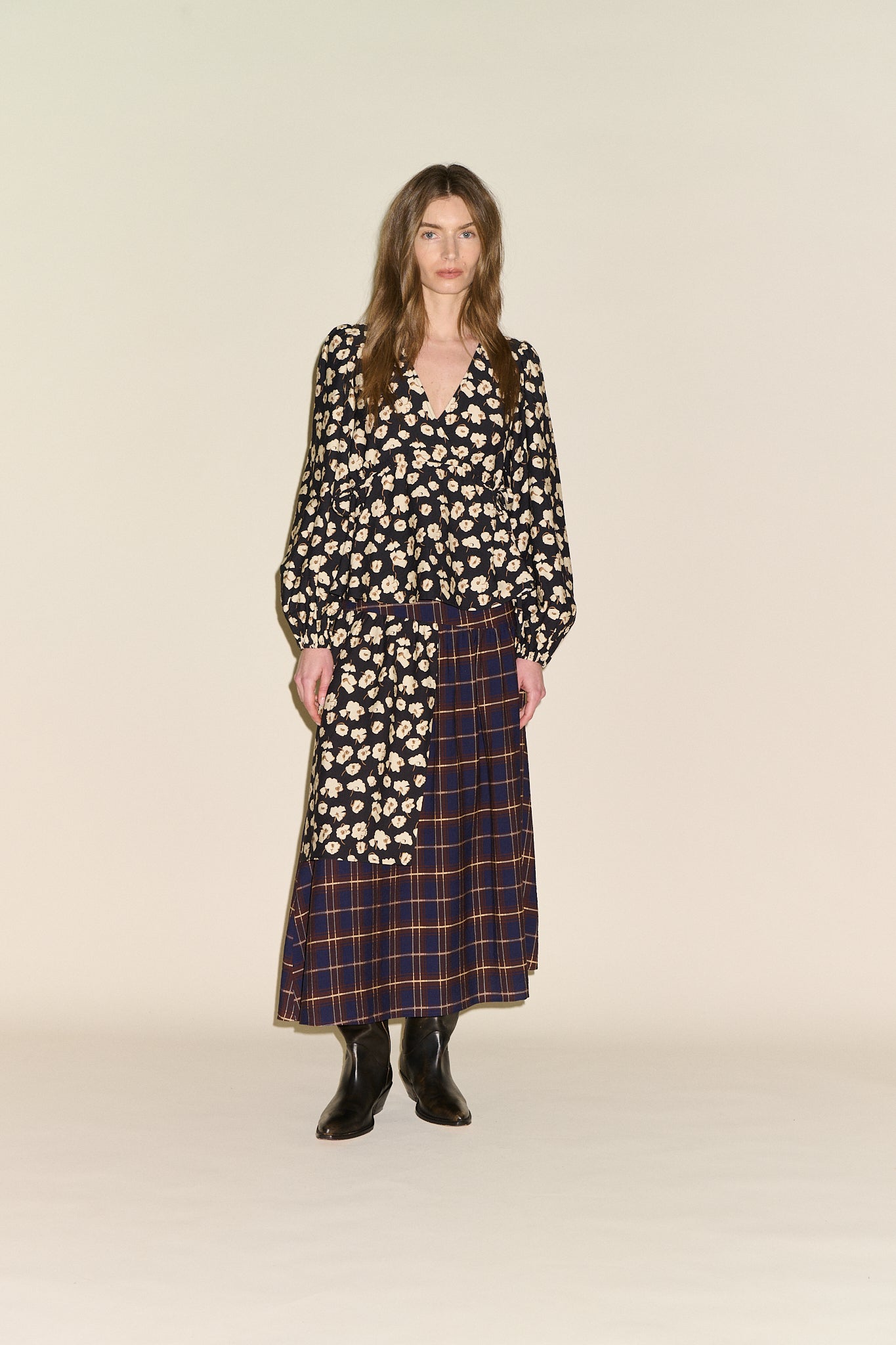 SAMDI Storm Skirt - Multi Check
