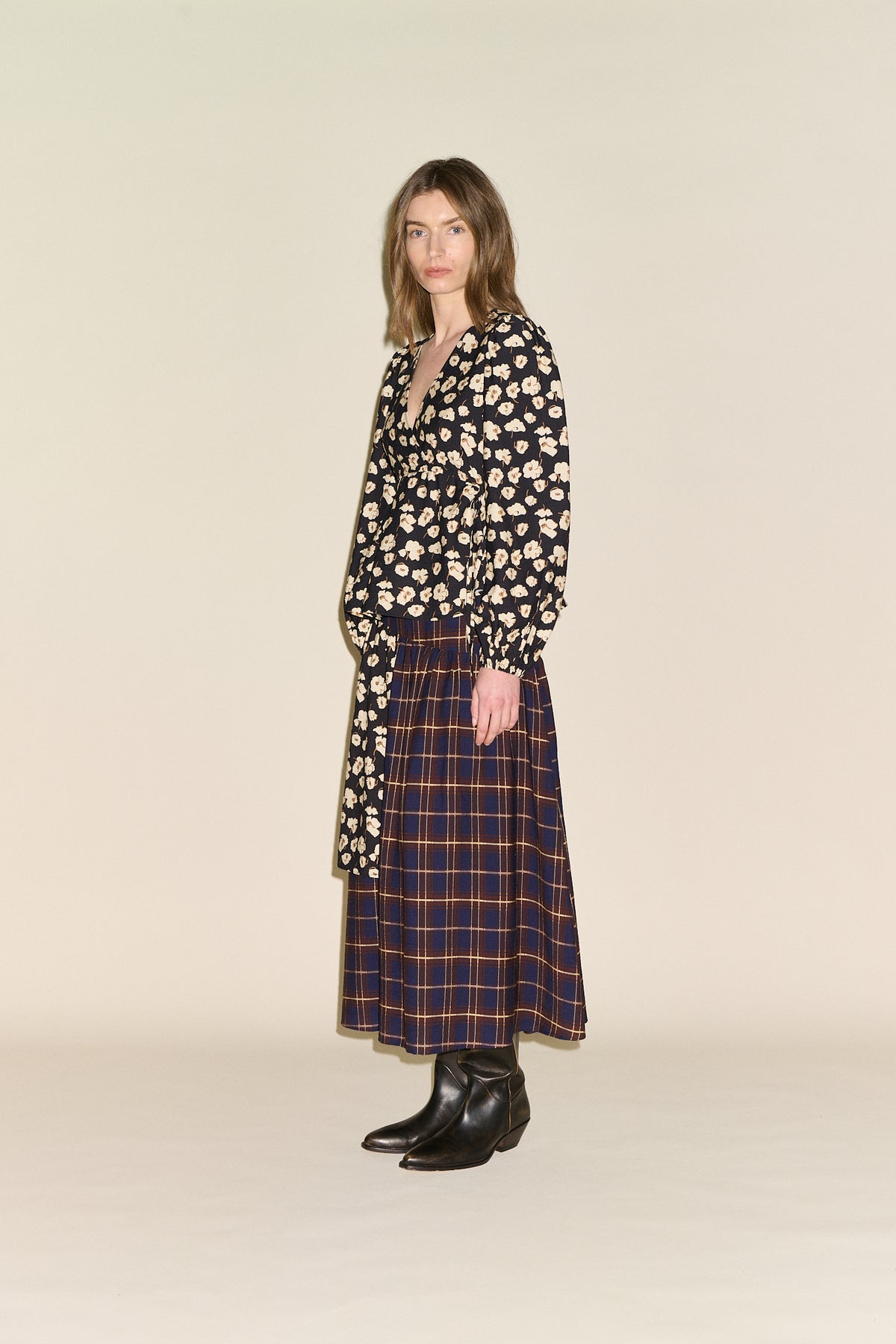 SAMDI Storm Skirt - Multi Check