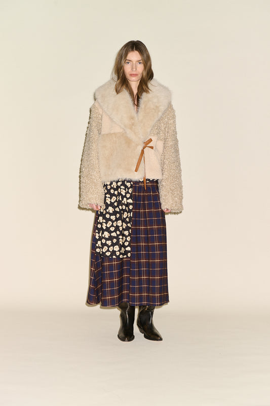 Josephine Shearling Jacket - Oat