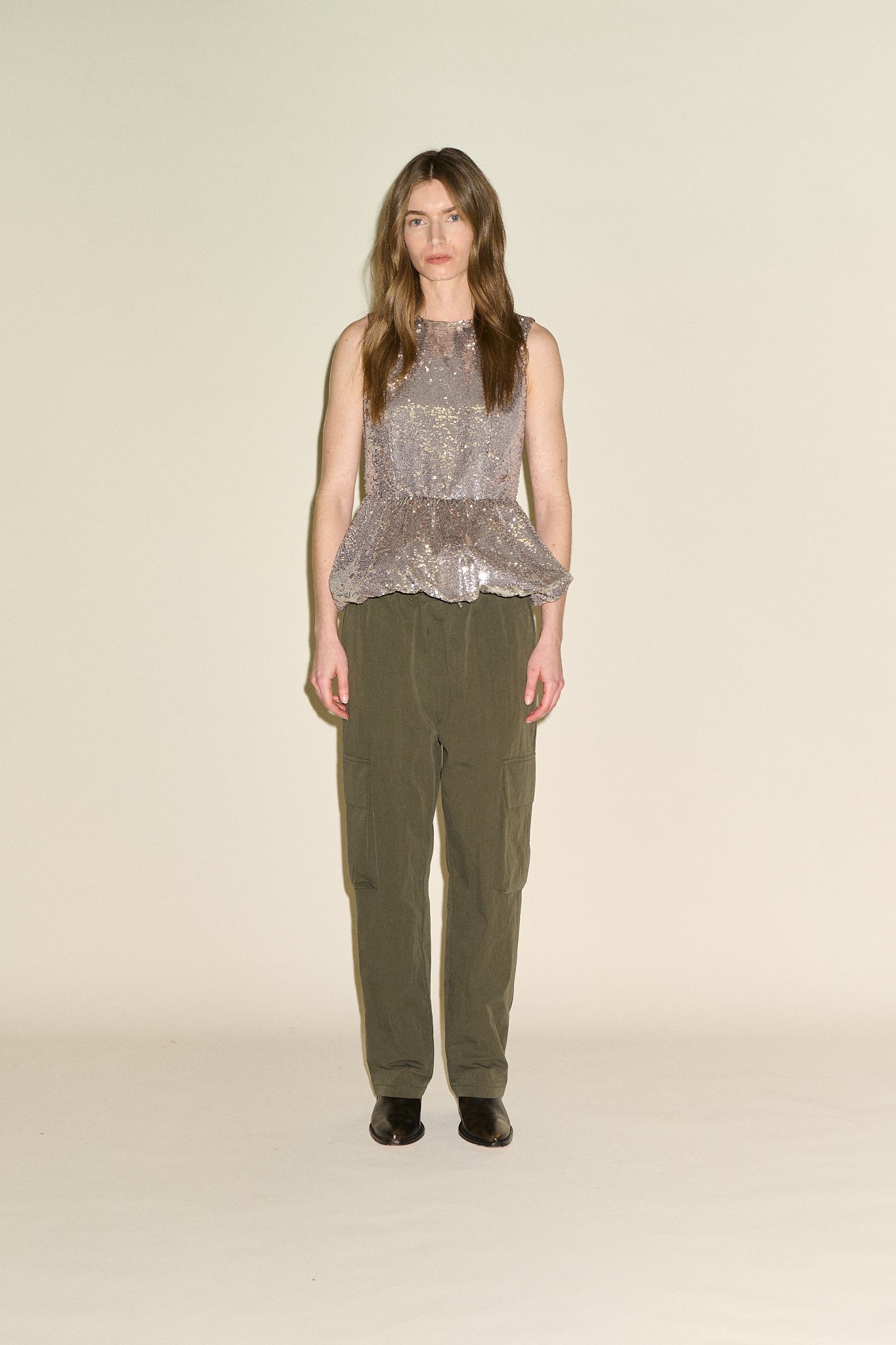 SAMDI Tove Casual Trousers - Olive