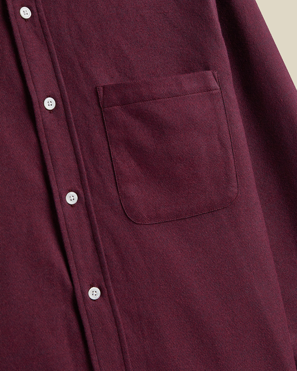 Portuguese Teca Shirt - Bordeaux