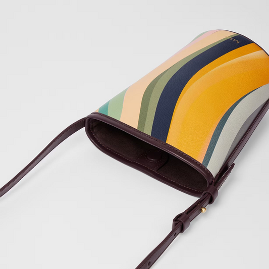 Leather Swirl Bucket Bag - G Swirl