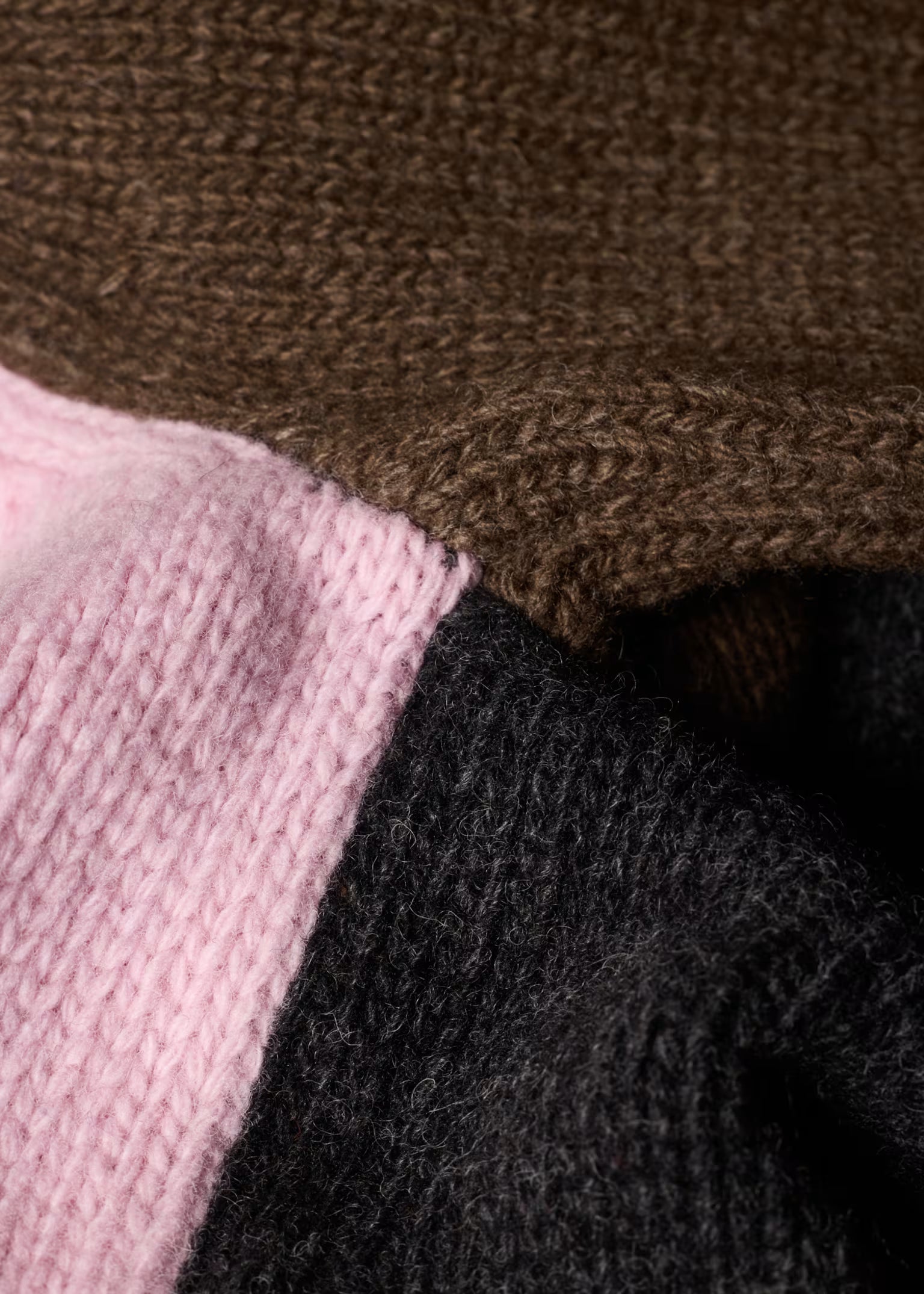 Paul Tyneside Knitted Jumper - Black / Multi