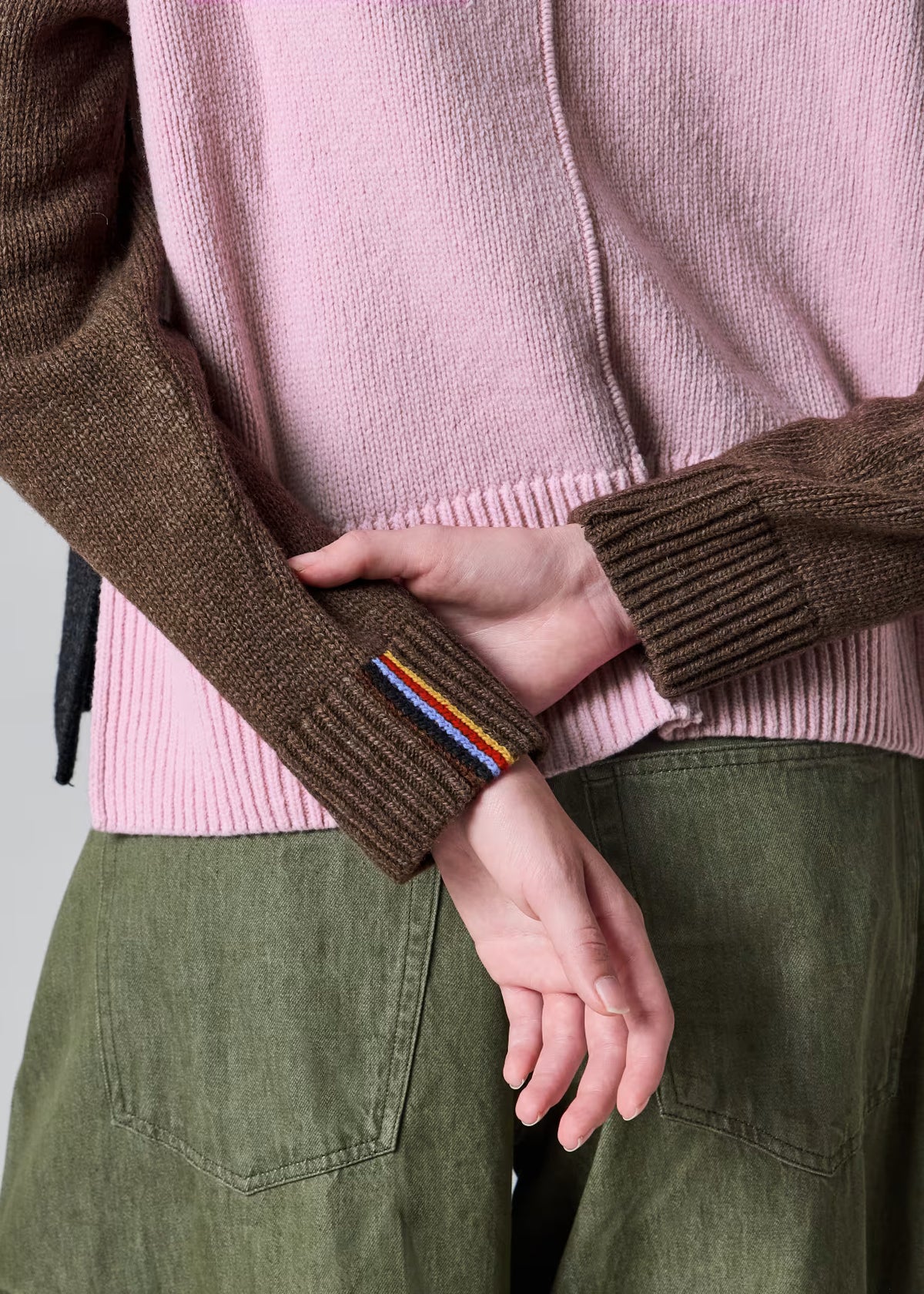 Tyneside Knitted Jumper - Black / Multi