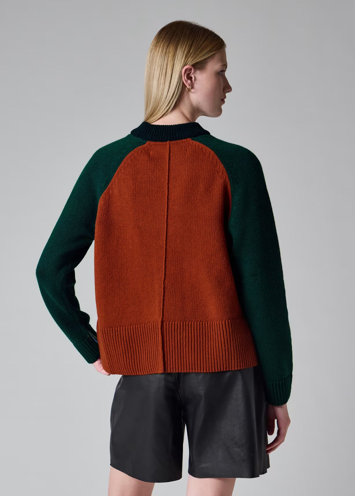 Tyneside Knitted Jumper - Navy / Multi