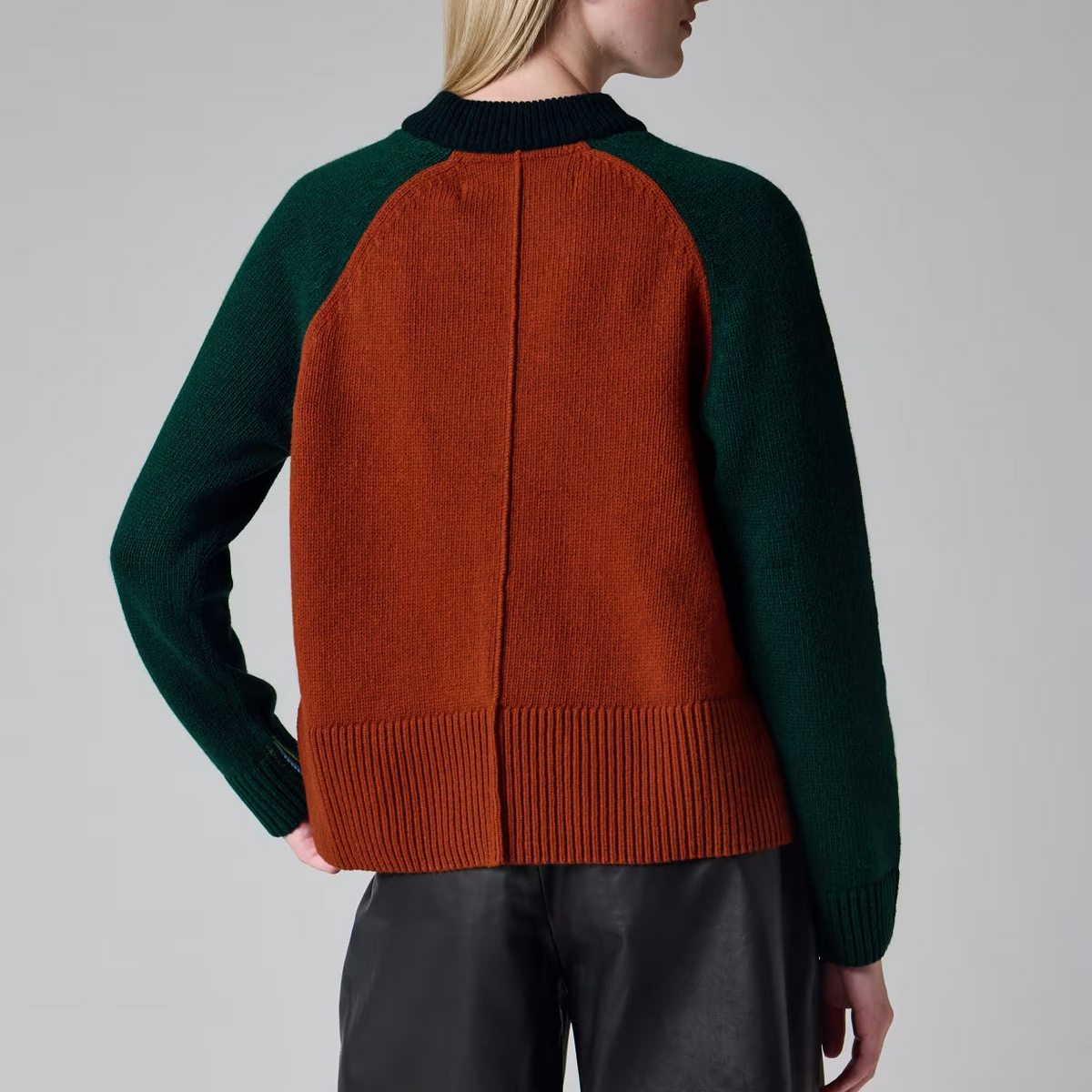 Paul Tyneside Knitted Jumper - Navy / Multi