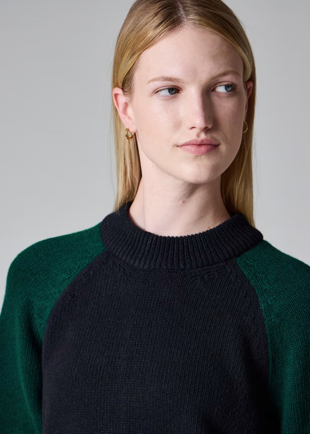 Tyneside Knitted Jumper - Navy / Multi