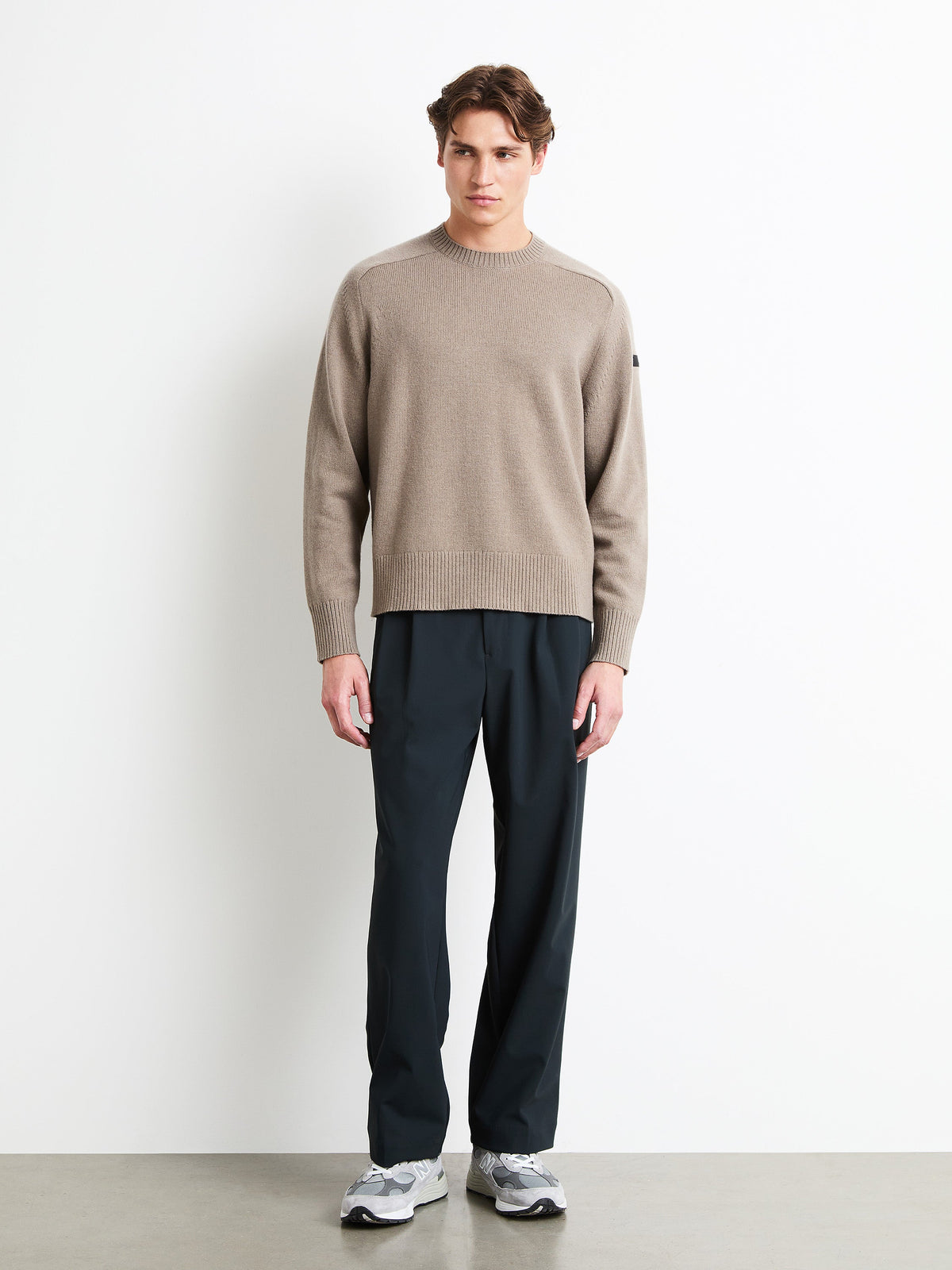 Wool Cash 7 Round Knit - Sandal