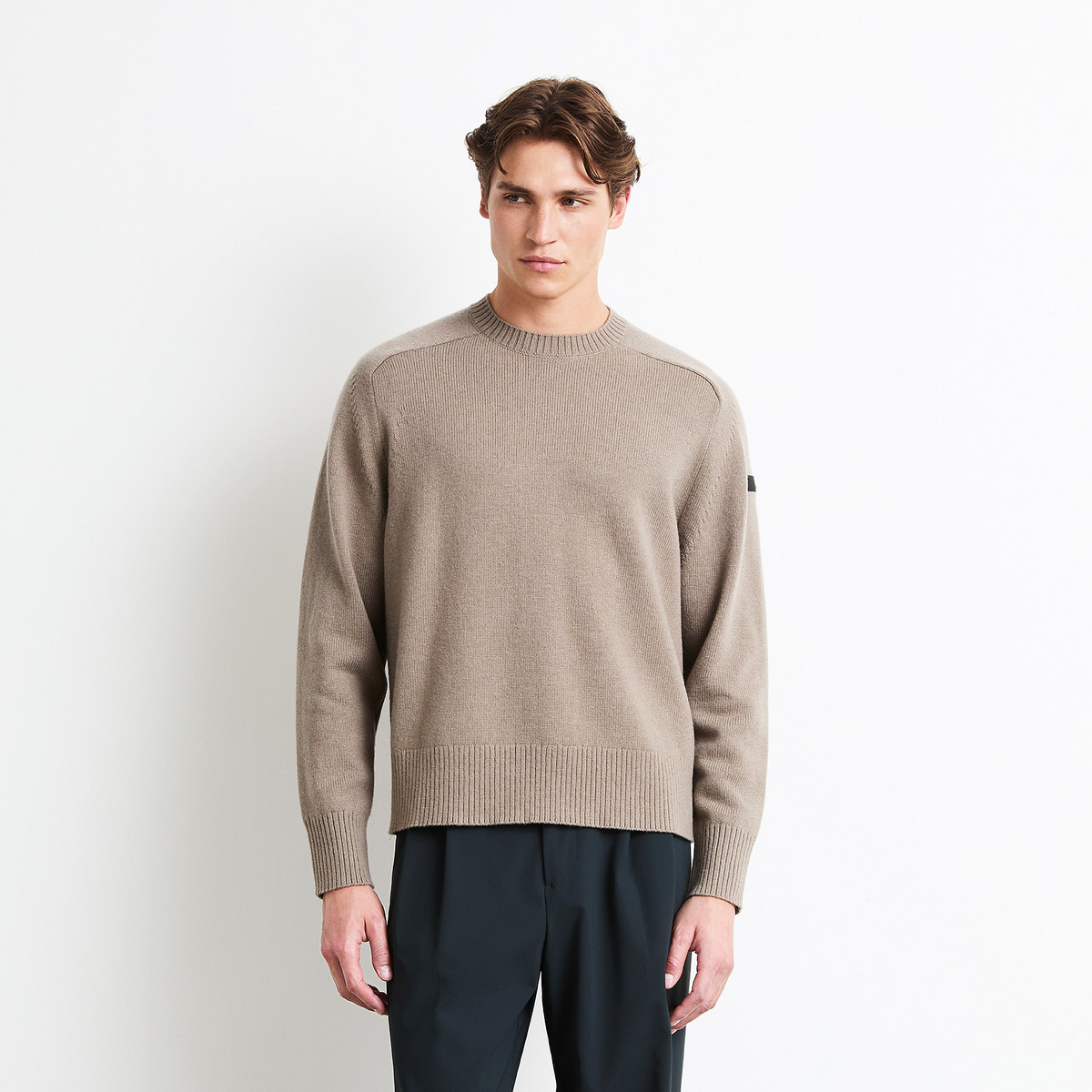 Wool Cash 7 Round Knit - Sandal