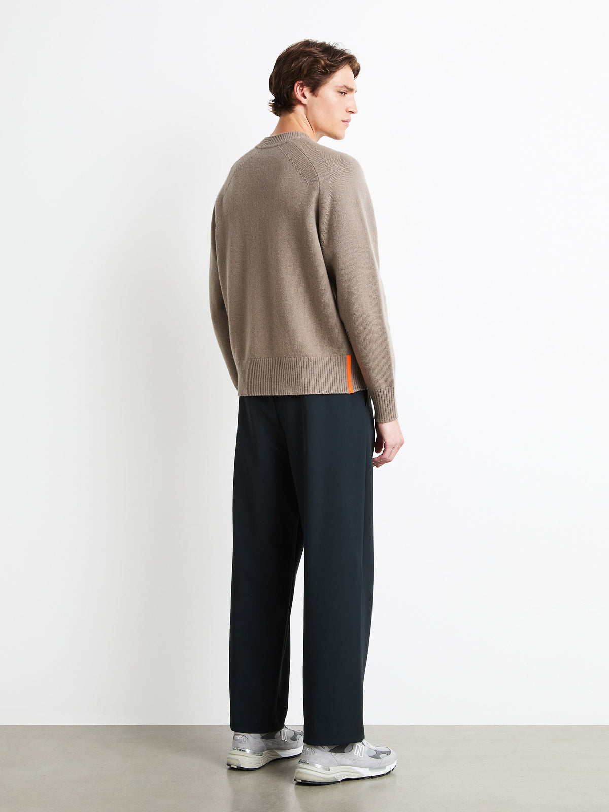 Wool Cash 7 Round Knit - Sandal