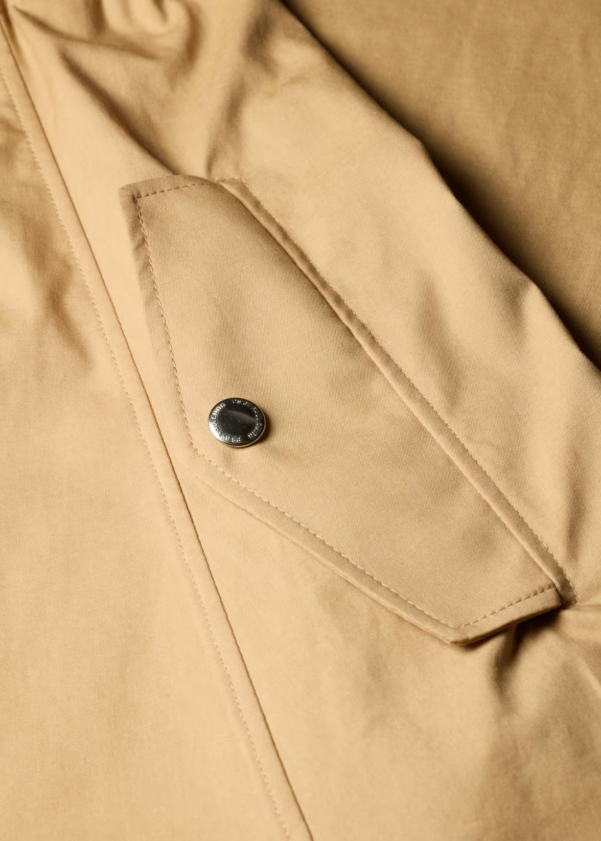 Drawstring Waist Skirt - Brown