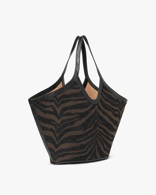 Day Zebra Work Tote - Coffee Bean