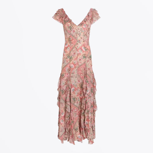 Ambika Dress - Cara Bandana Orange