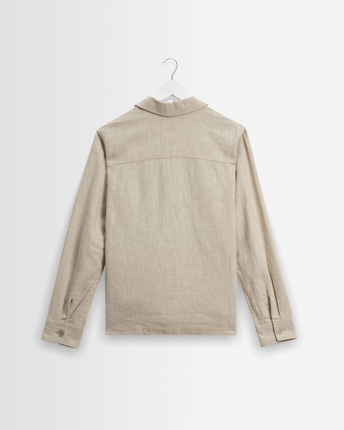 Aldred Overshirt Cotton Linen - Natural