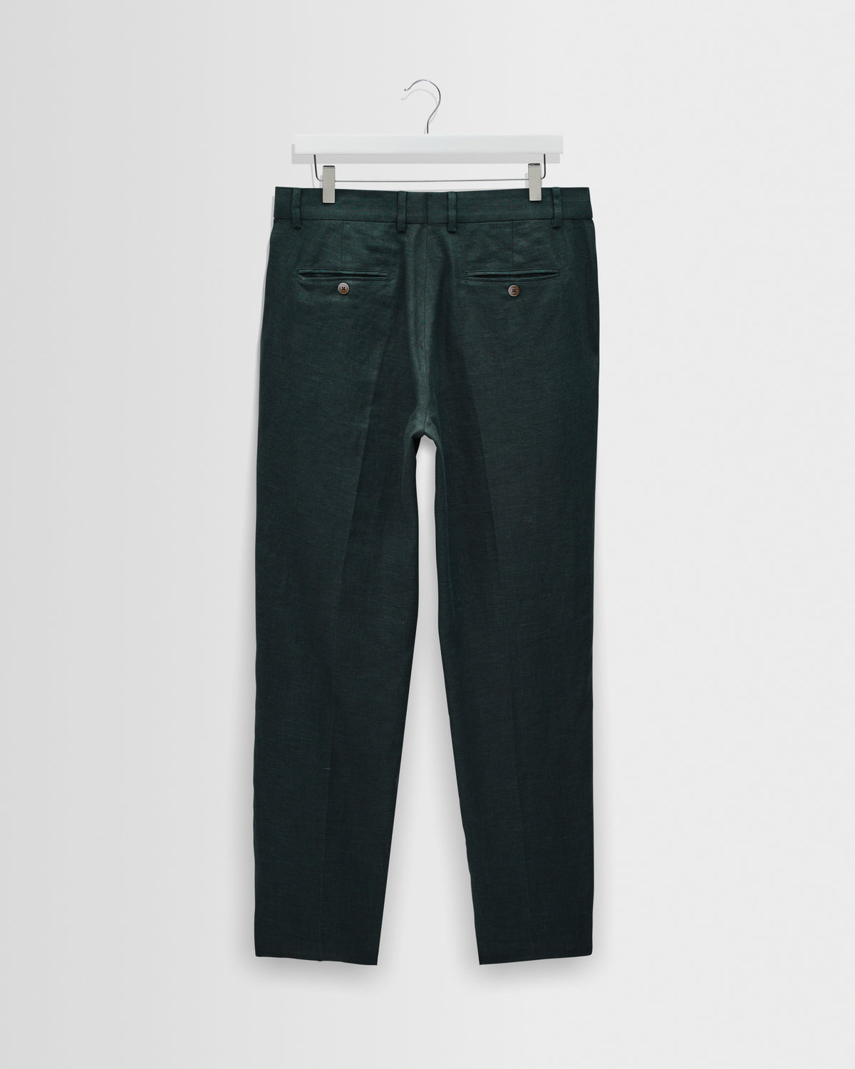 Alp Linen Trouser - Dark Green