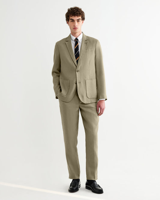 Alp Linen Trouser - Khaki