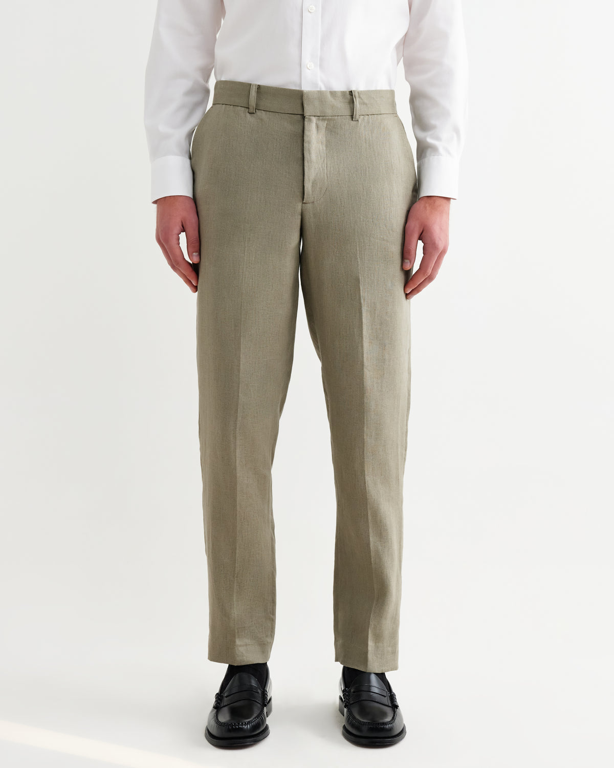 Alp Linen Trouser - Khaki