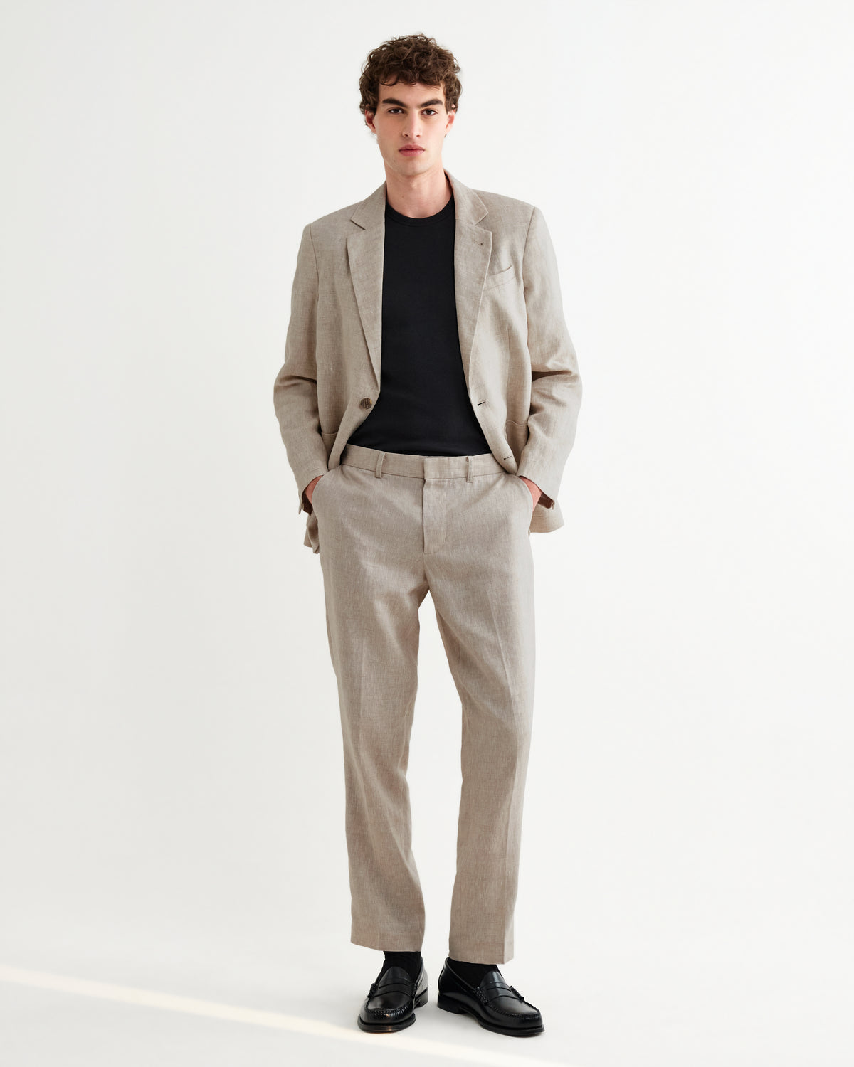 Alp Linen Trouser - Natural