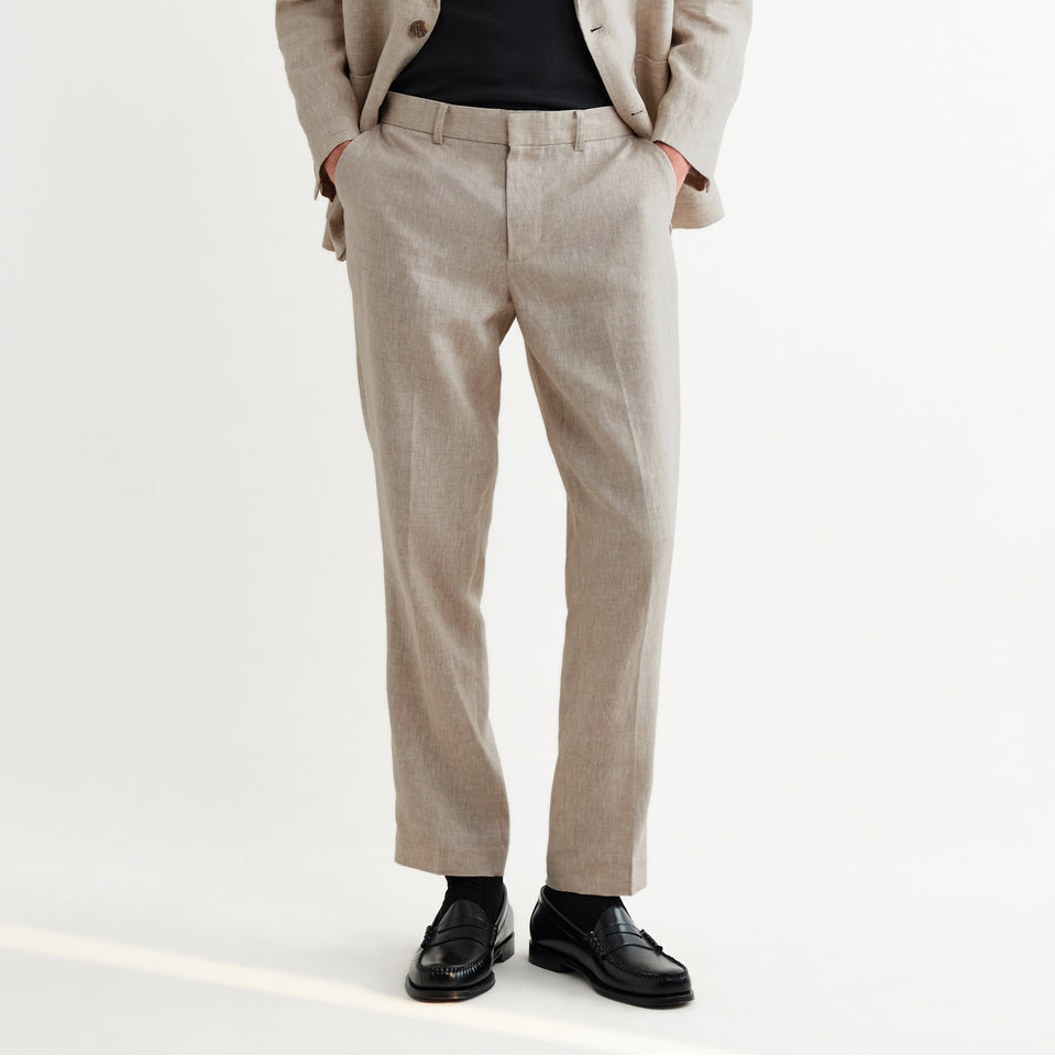 Alp Linen Trouser - Natural