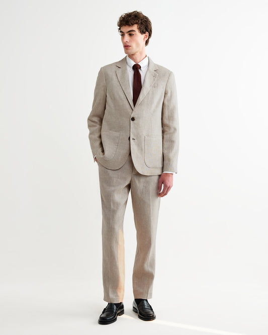 Alp Linen Trouser - Natural