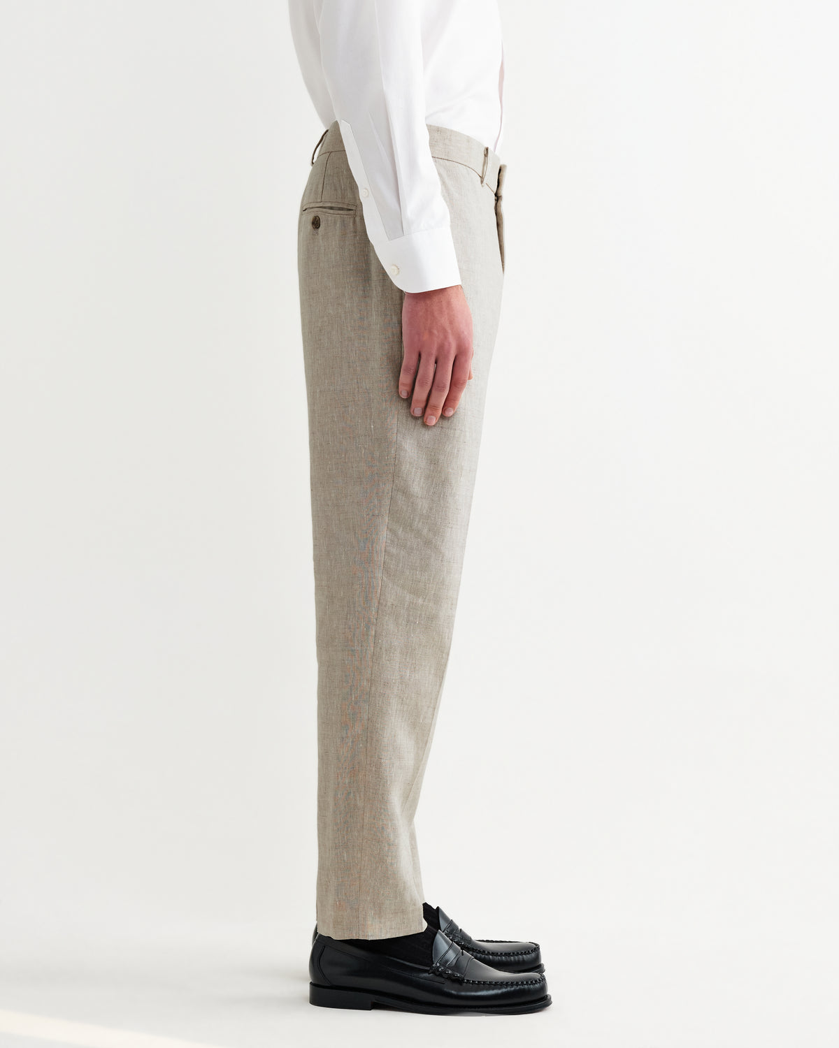 Alp Linen Trouser - Natural