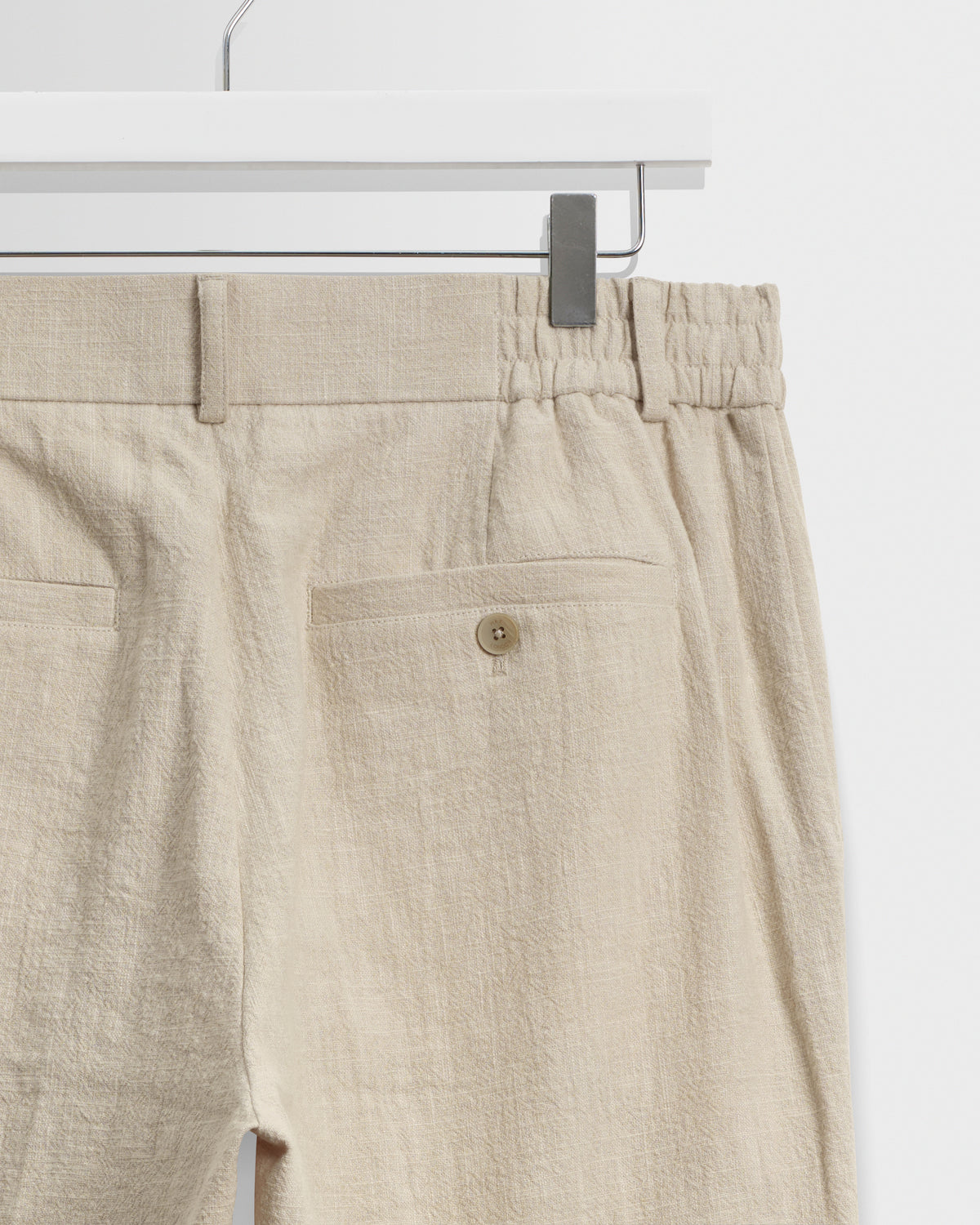 Bayham Trouser Cotton Linen - Natural